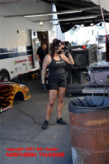 Chris Marshall's wife